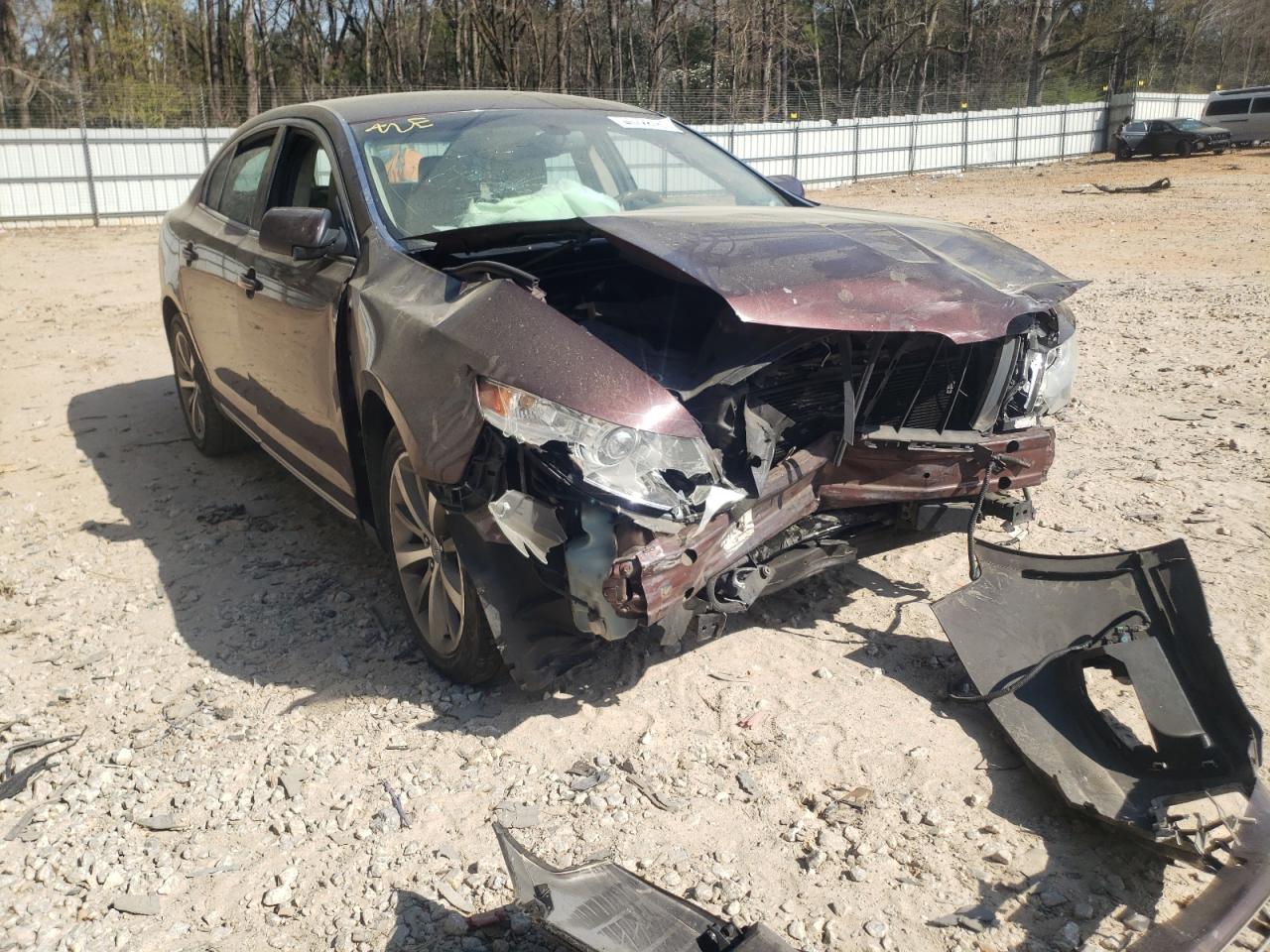 LINCOLN MKS 2009 with VIN 1LNHM93R39G601733 - Photo from auction