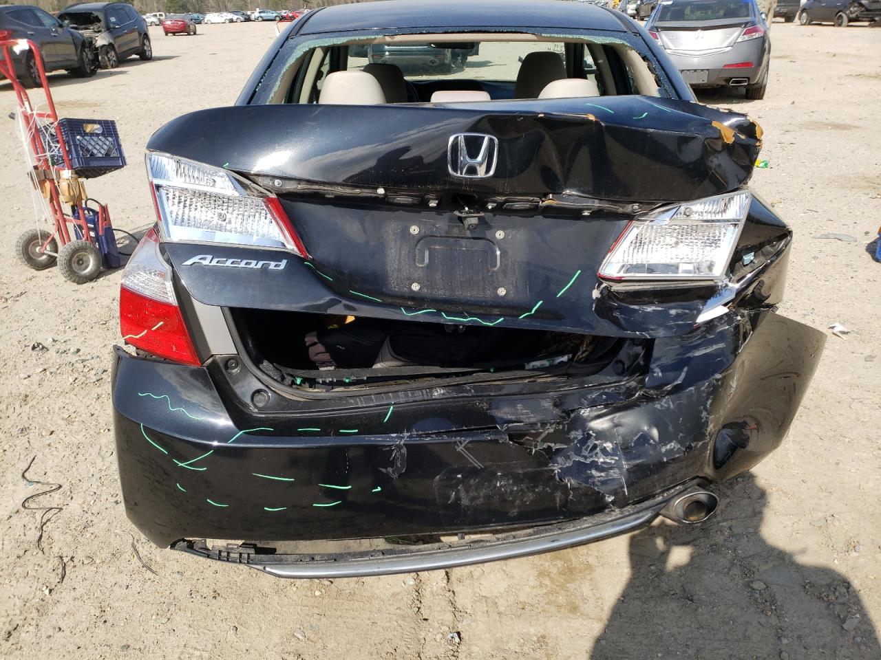 Photo 9 from auction – 2014 HONDA ACCORD LX with VIN 1HGCR2F36EA072761