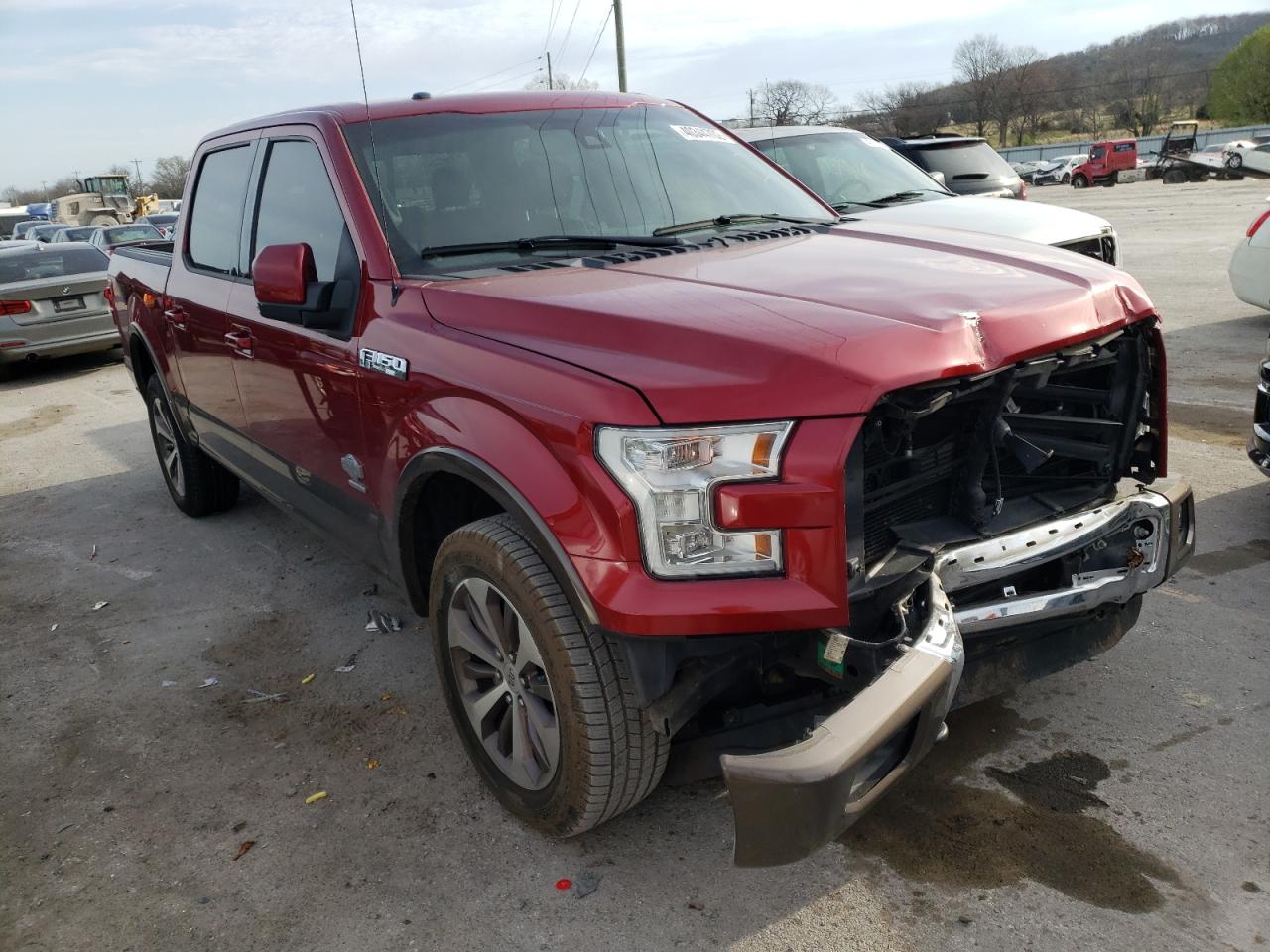 FORD F150 SUPER 2015 with VIN 1FTEW1EG3FFB97445 - Photo from auction