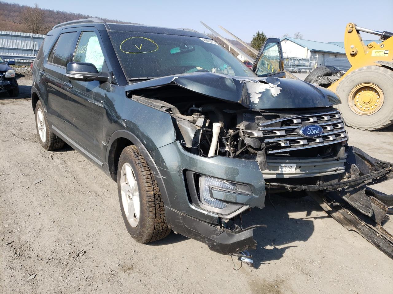 FORD EXPLORER X 2016 with VIN 1FM5K8D89GGA50598 - Photo from auction