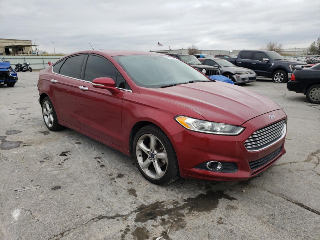FORD FUSION SE 2014 with VIN 3FA6P0H99ER191827 - Photo from auction