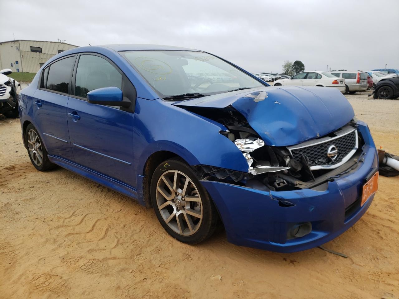 NISSAN SENTRA SE- 2007 with VIN 3N1CB61E47L697080 - Photo from auction