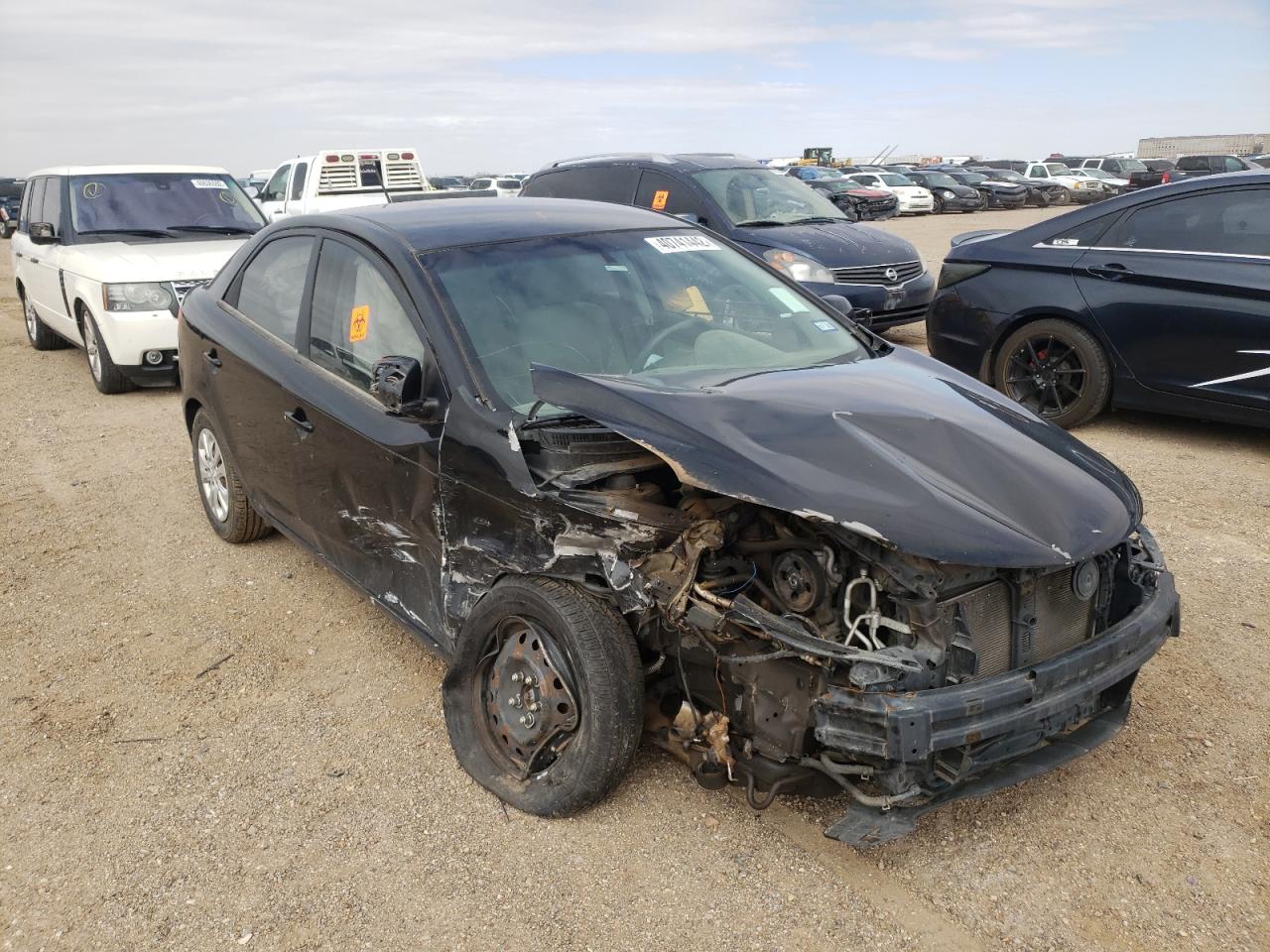 KIA FORTE LX 2010 with VIN KNAFT4A22A5086499 - Photo from auction