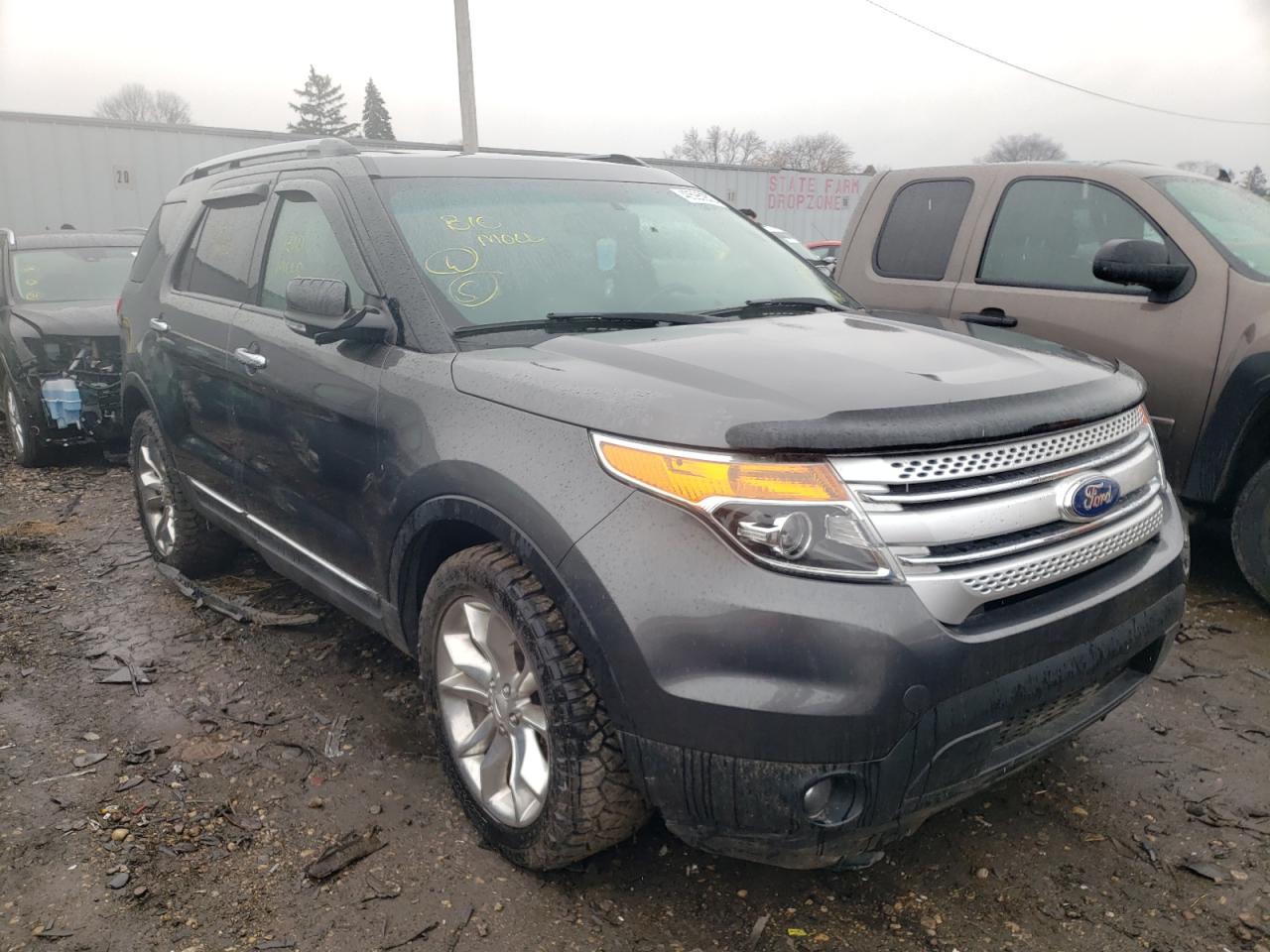 FORD EXPLORER X 2015 with VIN 1FM5K8D82FGC18564 - Photo from auction