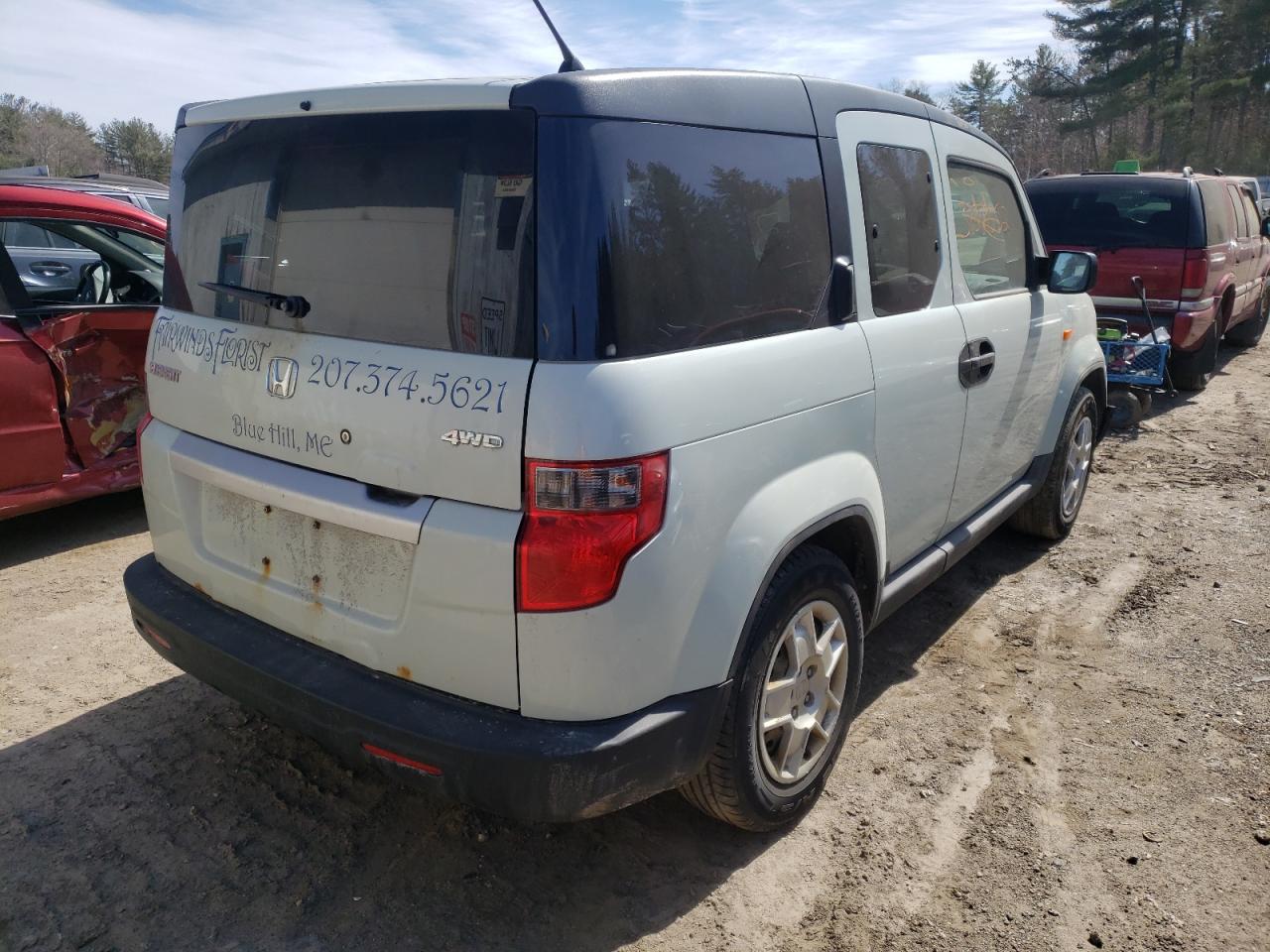 Photo 4 from auction – 2010 HONDA ELEMENT with VIN 5J6YH2H38AL004491