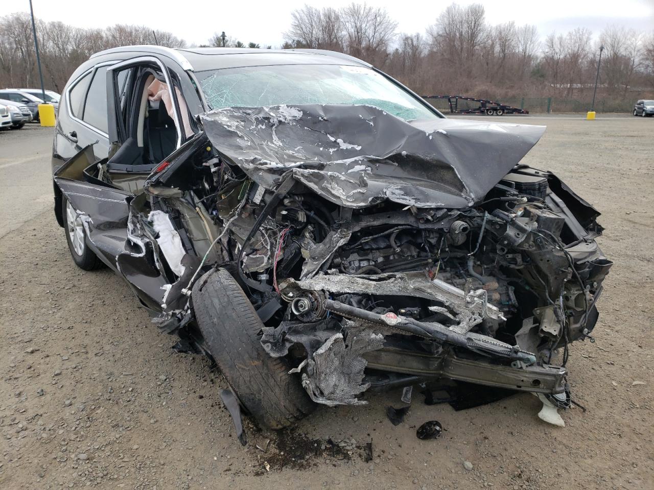 Photo 1 from auction – 2014 HONDA CR-V EXL with VIN 5J6RM4H7XEL042017