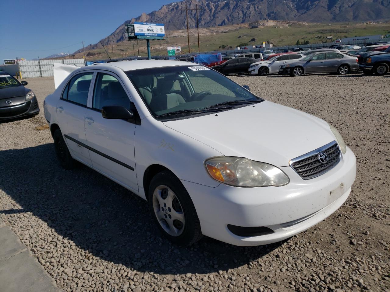 TOYOTA COROLLA CE 2008 with VIN 1NXBR32E38Z037021 - Photo from auction
