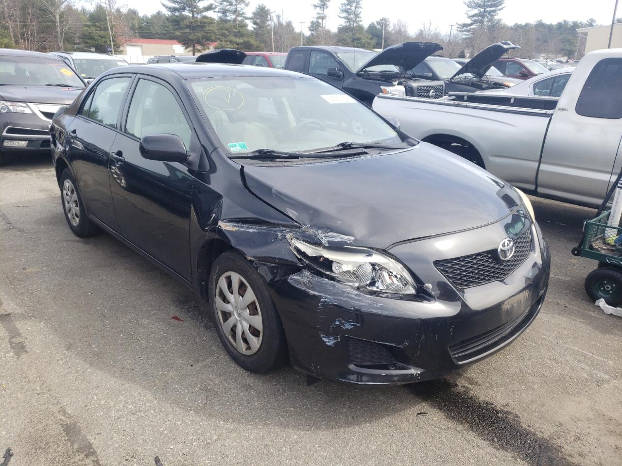TOYOTA COROLLA LE 2009 with VIN JTDBL40E09J044655 - Photo from auction