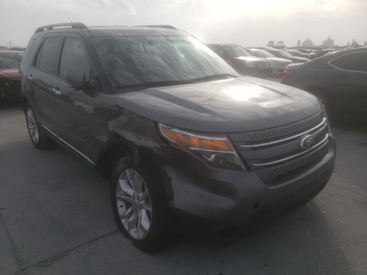 FORD EXPLORER L 2014 with VIN 1FM5K7F83EGA41321 - Photo from auction
