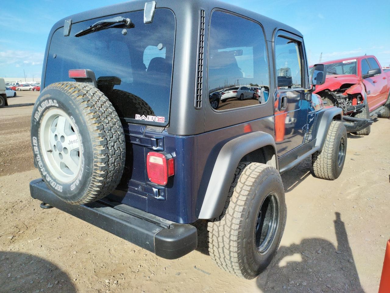 Photo 4 from auction – 2000 JEEP WRANGLER / with VIN 1J4FA49S3YP798624