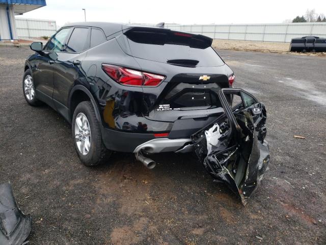 Photo 3 from auction – 2022 CHEVROLET BLAZER 2LT with VIN 3GNKBHR45NS135411