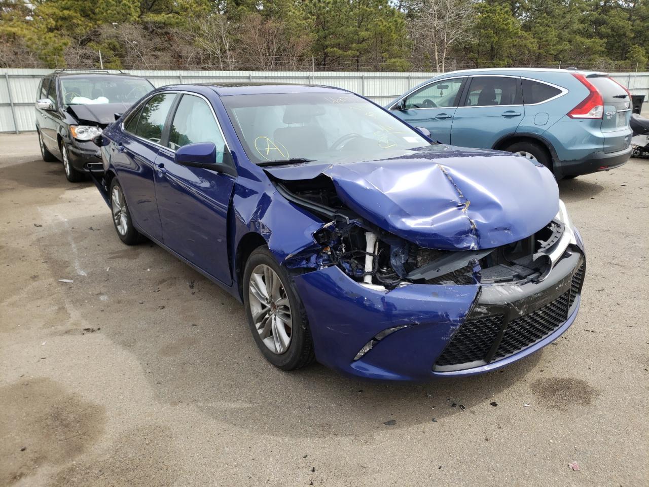 TOYOTA CAMRY LE 2016 with VIN 4T1BF1FKXGU596335 - Photo from auction