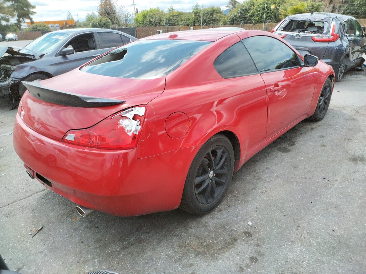 Photo 4 from auction – 2008 INFINITI G37 BASE with VIN JNKCV64E58M124727