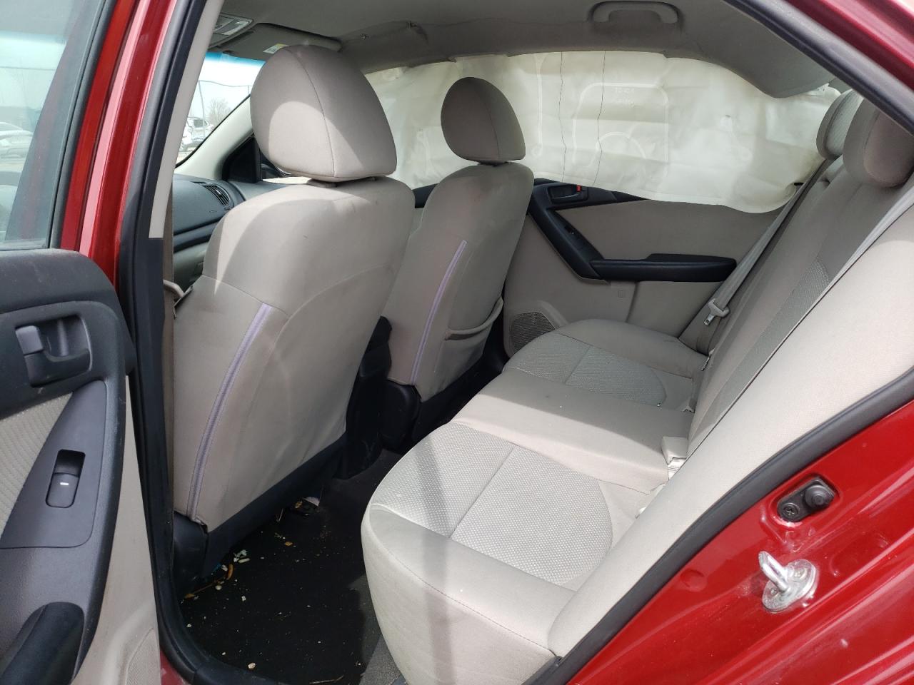 Photo 6 from auction – 2010 KIA FORTE EX with VIN KNAFU4A25A5837298