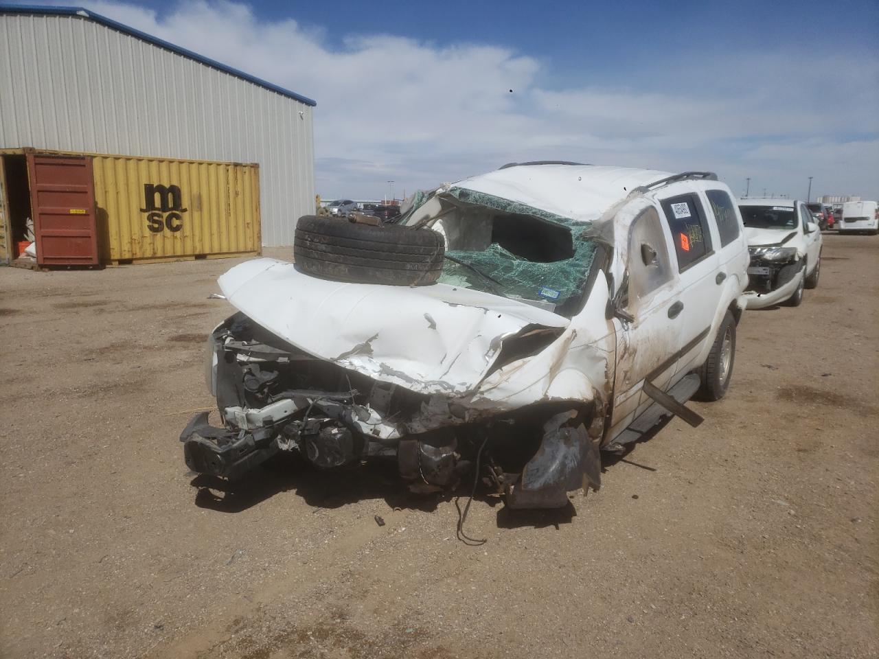 Photo 9 from auction – 2008 DODGE DURANGO SL with VIN 1D8HD48K18F102440