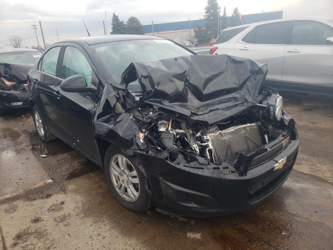 CHEVROLET SONIC LT 2012 with VIN 1G1JC5SH0C4174586 - Photo from auction