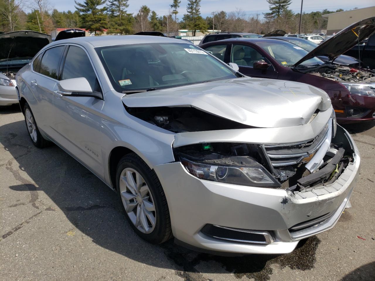 CHEVROLET IMPALA LT 2017 with VIN 2G1105SA8H9137673 - Photo from auction