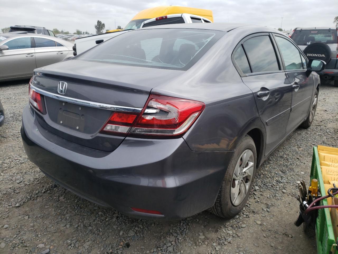 Photo 4 from auction – 2014 HONDA CIVIC LX with VIN 19XFB2F58EE246957