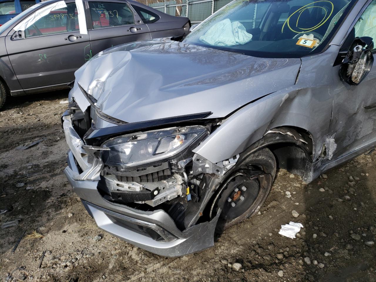 Photo 9 from auction – 2019 HONDA CIVIC LX with VIN 2HGFC2F6XKH598199
