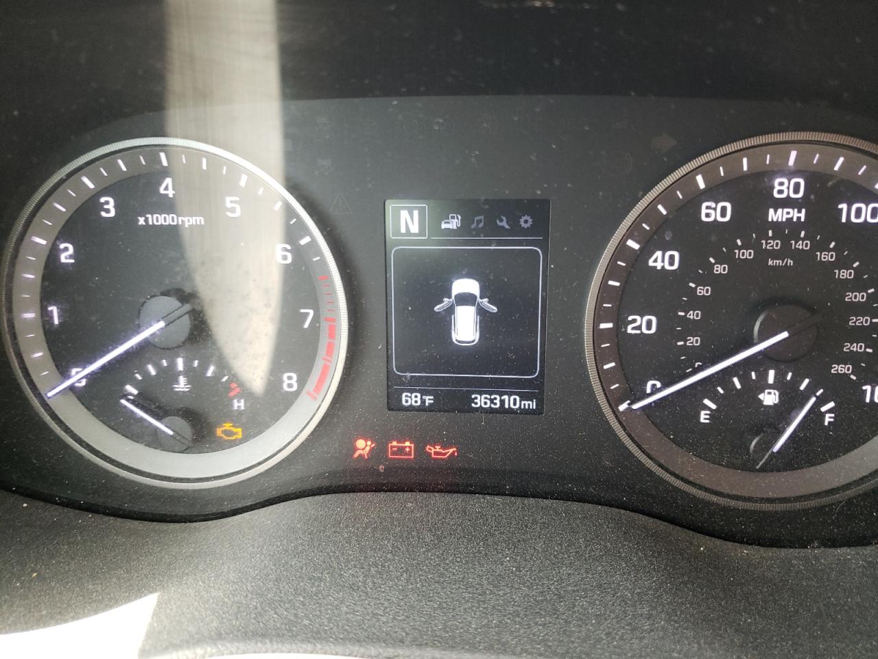 Photo 8 from auction – 2017 HYUNDAI TUCSON LIM with VIN KM8J33A49HU407572