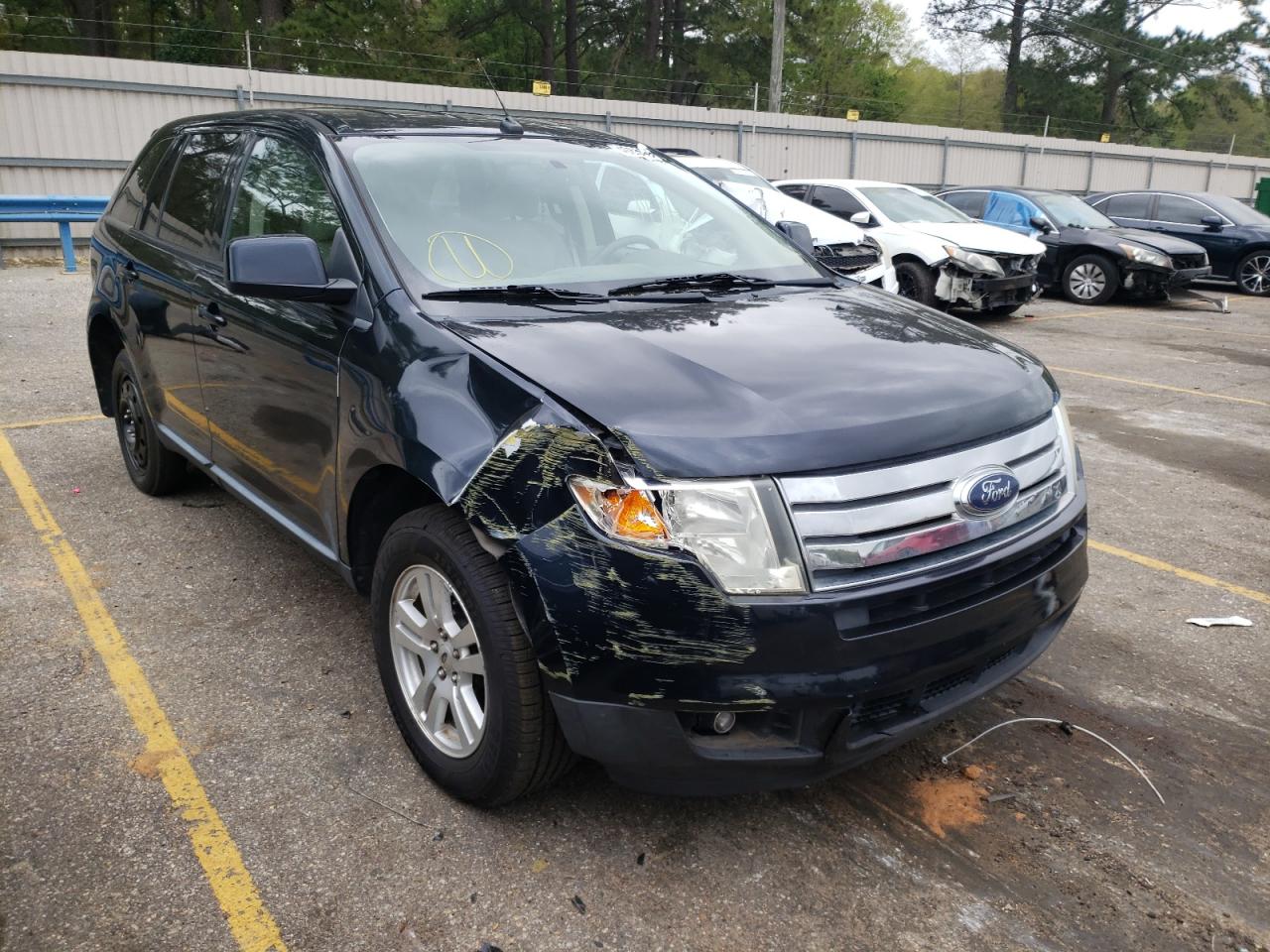 FORD EDGE SEL 2008 with VIN 2FMDK38C68BA84231 - Photo from auction