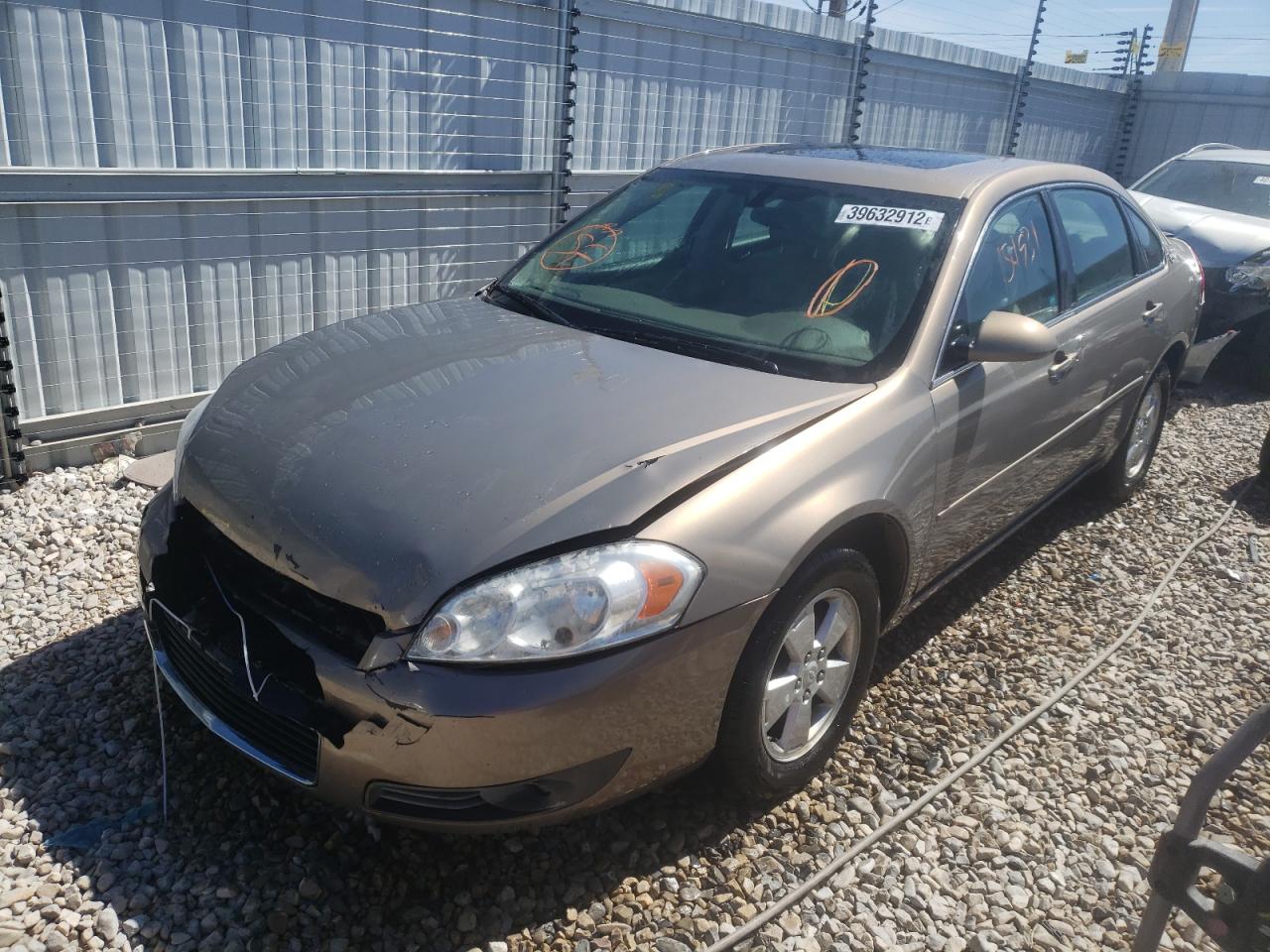 Photo 2 from auction – 2007 CHEVROLET IMPALA LT with VIN 2G1WT58N079103510