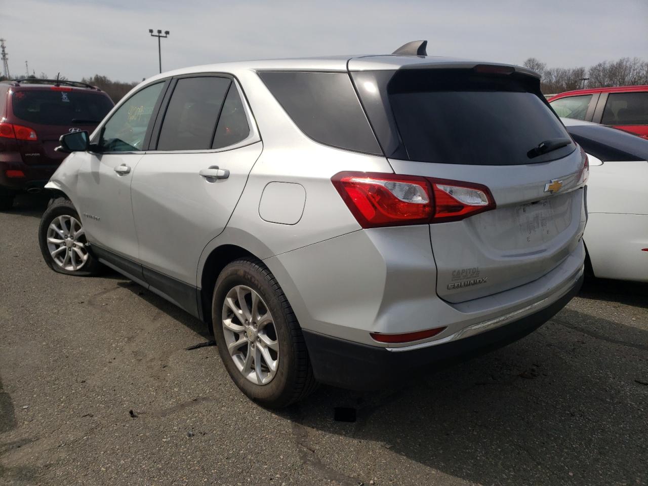 Photo 3 from auction – 2020 CHEVROLET EQUINOX LT with VIN 3GNAXUEV6LS506979