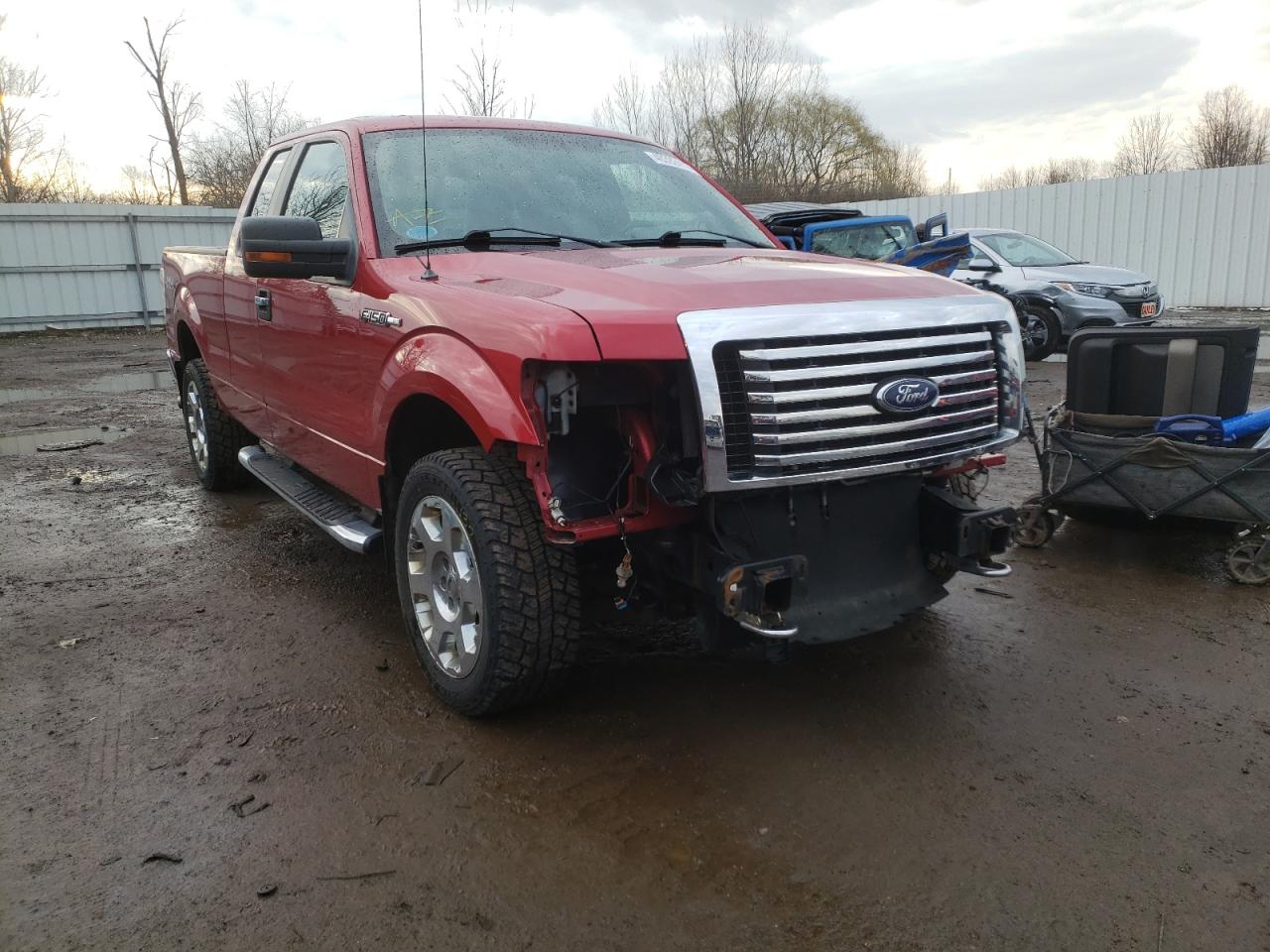 FORD F150 SUPER 2010 with VIN 1FTFX1EV8AFB38867 - Photo from auction