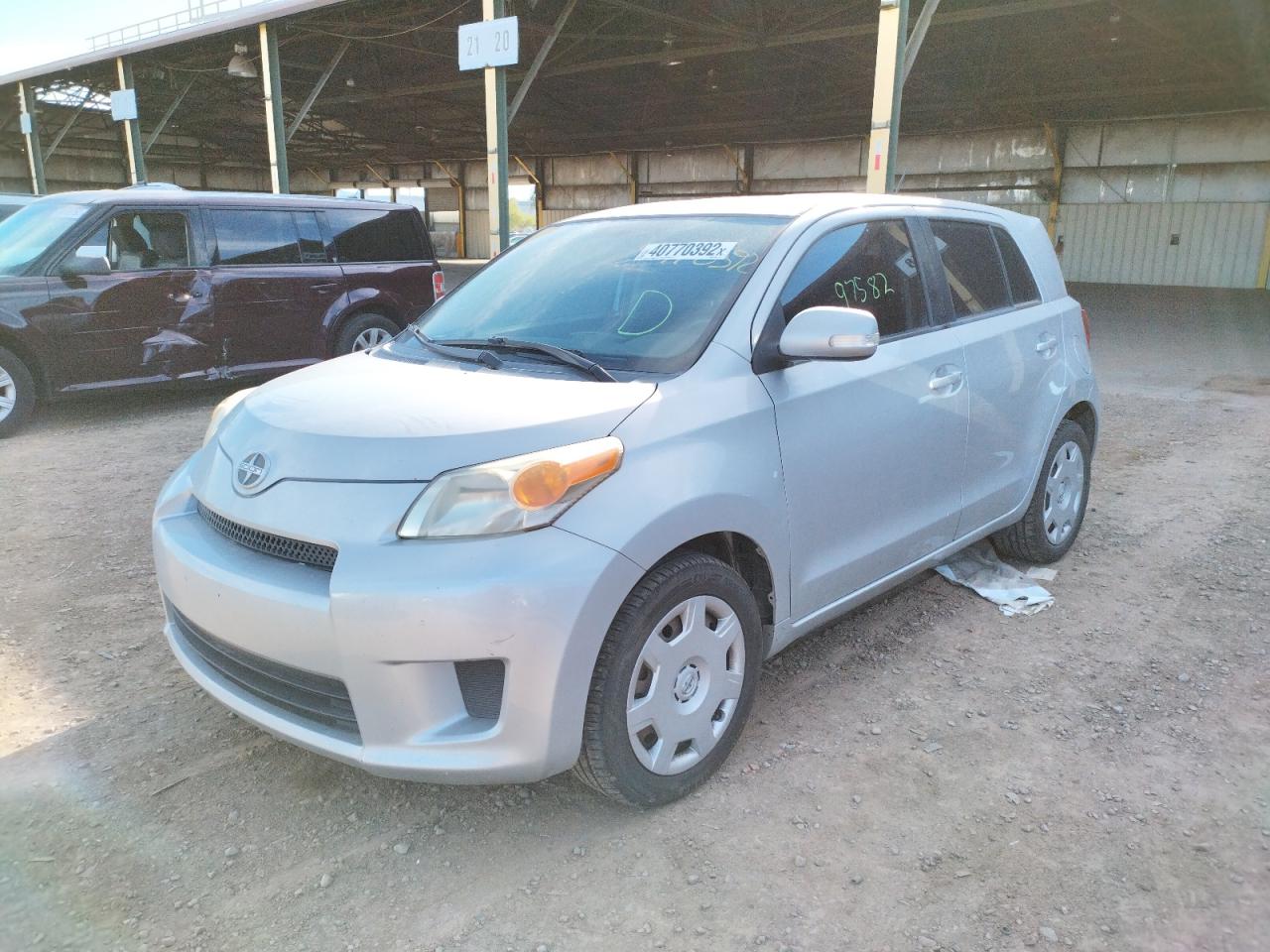 Photo 2 from auction – 2008 TOYOTA SCION XD with VIN JTKKU10428J024692