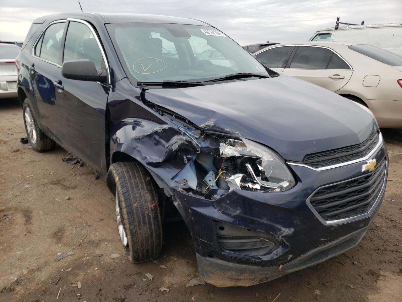 Photo 1 from auction – 2017 CHEVROLET EQUINOX LS with VIN 2GNALBEK7H1529258