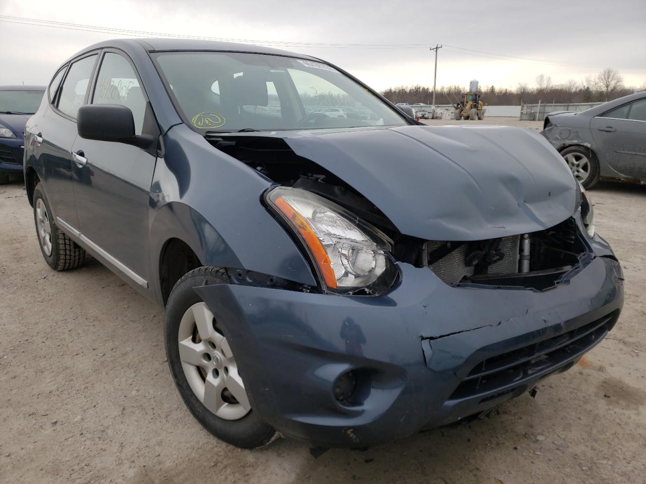 NISSAN ROGUE SELE 2014 with VIN JN8AS5MVXEW710856 - Photo from auction