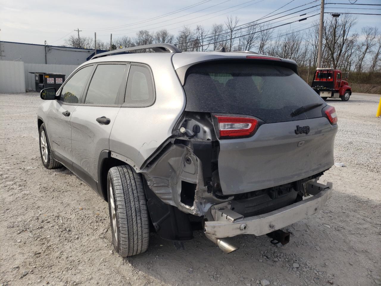 Photo 3 from auction – 2015 JEEP CHEROKEE S with VIN 1C4PJLAB4FW590058