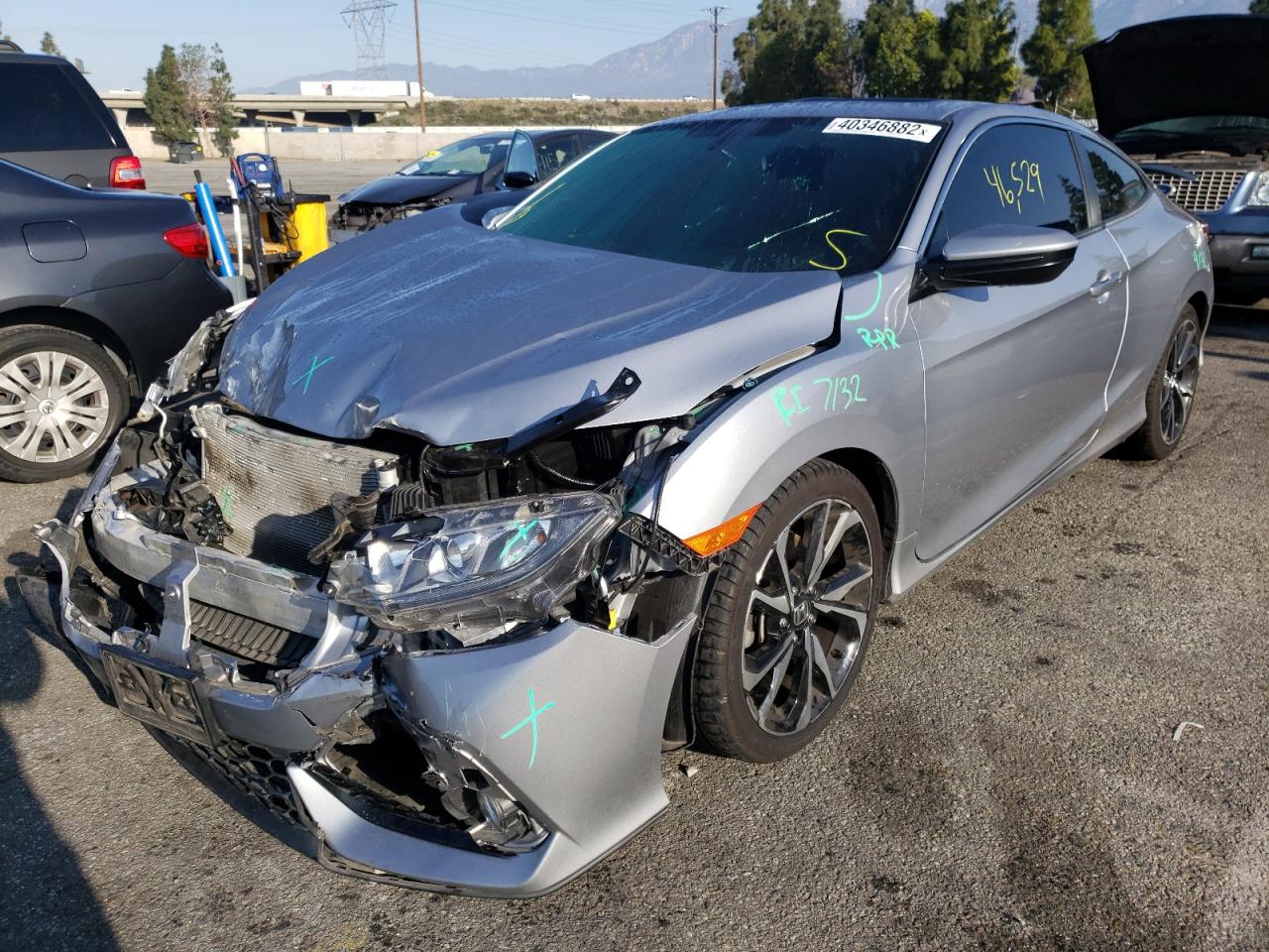 Photo 2 from auction – 2017 HONDA CIVIC SI with VIN 2HGFC3A56HH751531