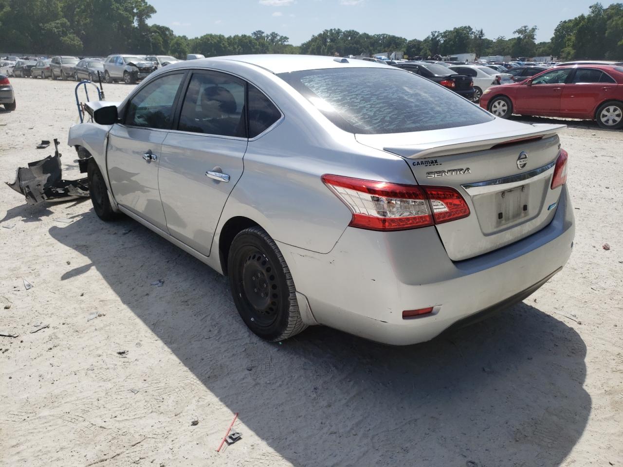 Photo 3 from auction – 2014 NISSAN SENTRA S with VIN 3N1AB7AP2EY325347