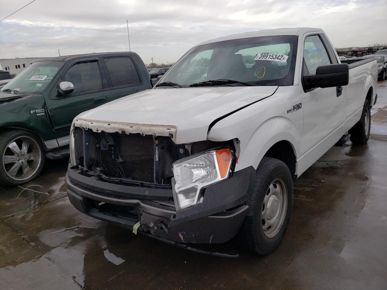 Photo 2 from auction – 2014 FORD F150 with VIN 1FTMF1CM9EKD55572