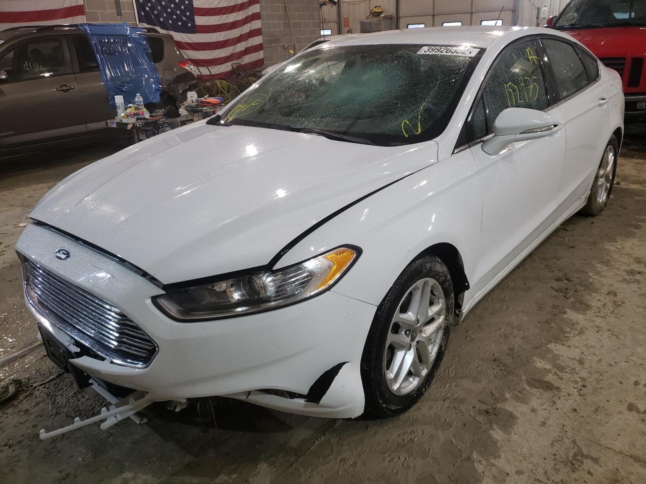 Photo 2 from auction – 2016 FORD FUSION SE with VIN 3FA6P0HD2GR303701