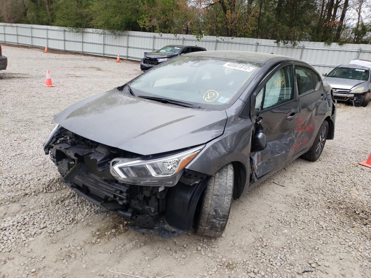 Photo 9 from auction – 2020 NISSAN VERSA SV with VIN 3N1CN8EV3LL821878
