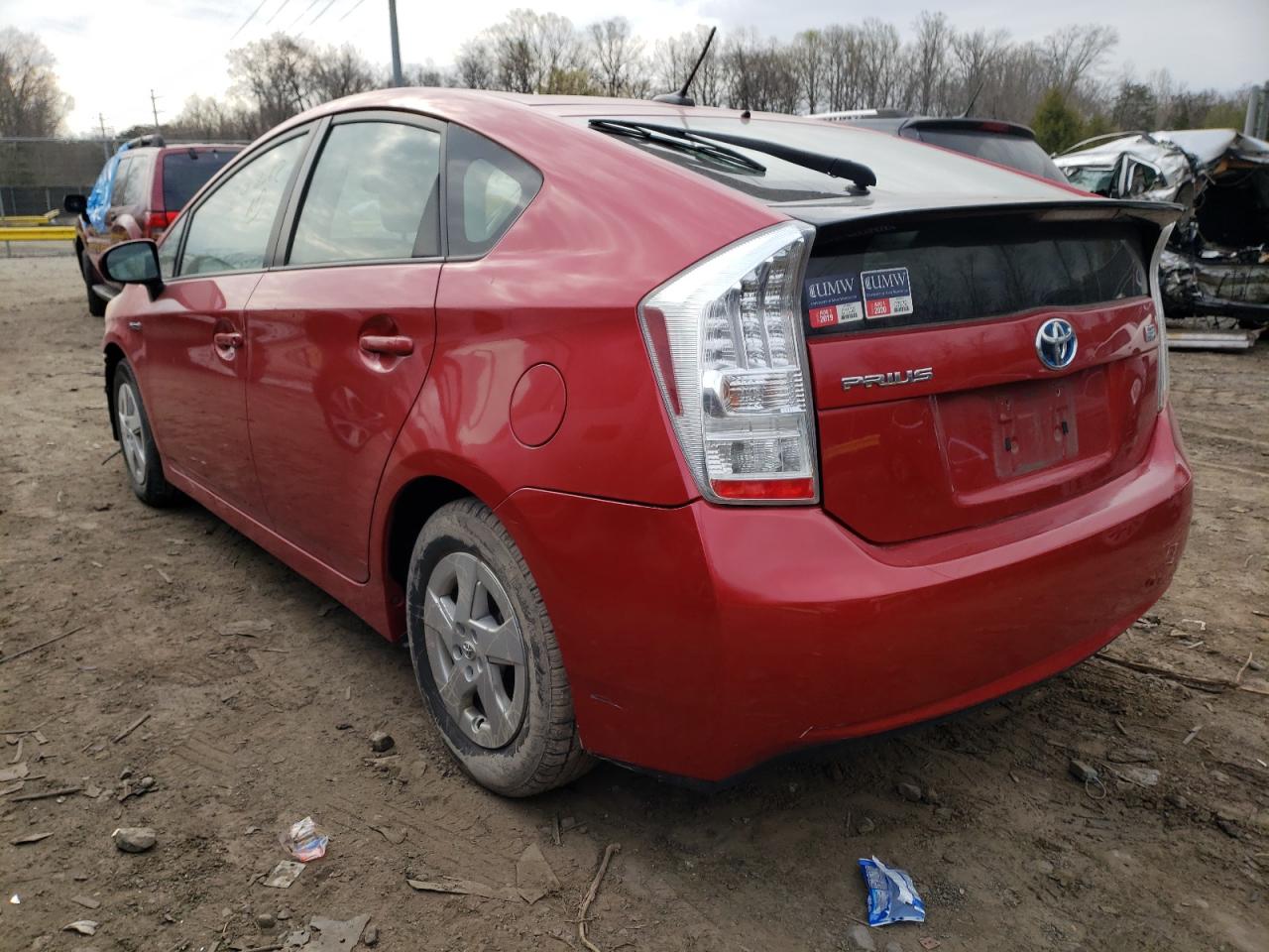 صورة رقم 3 من المزاد - 2011 TOYOTA PRIUS مع VIN JTDKN3DU4B0265936