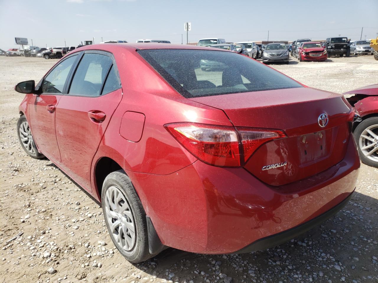 Photo 3 from auction – 2019 TOYOTA COROLLA L with VIN 2T1BURHE3KC163896