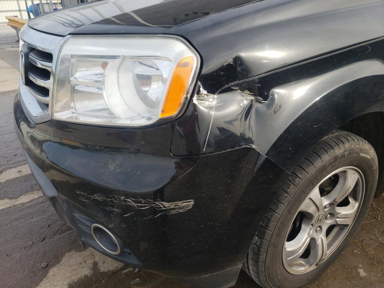 Photo 9 from auction – 2013 HONDA PILOT EXLN with VIN 5FNYF4H76DB056445