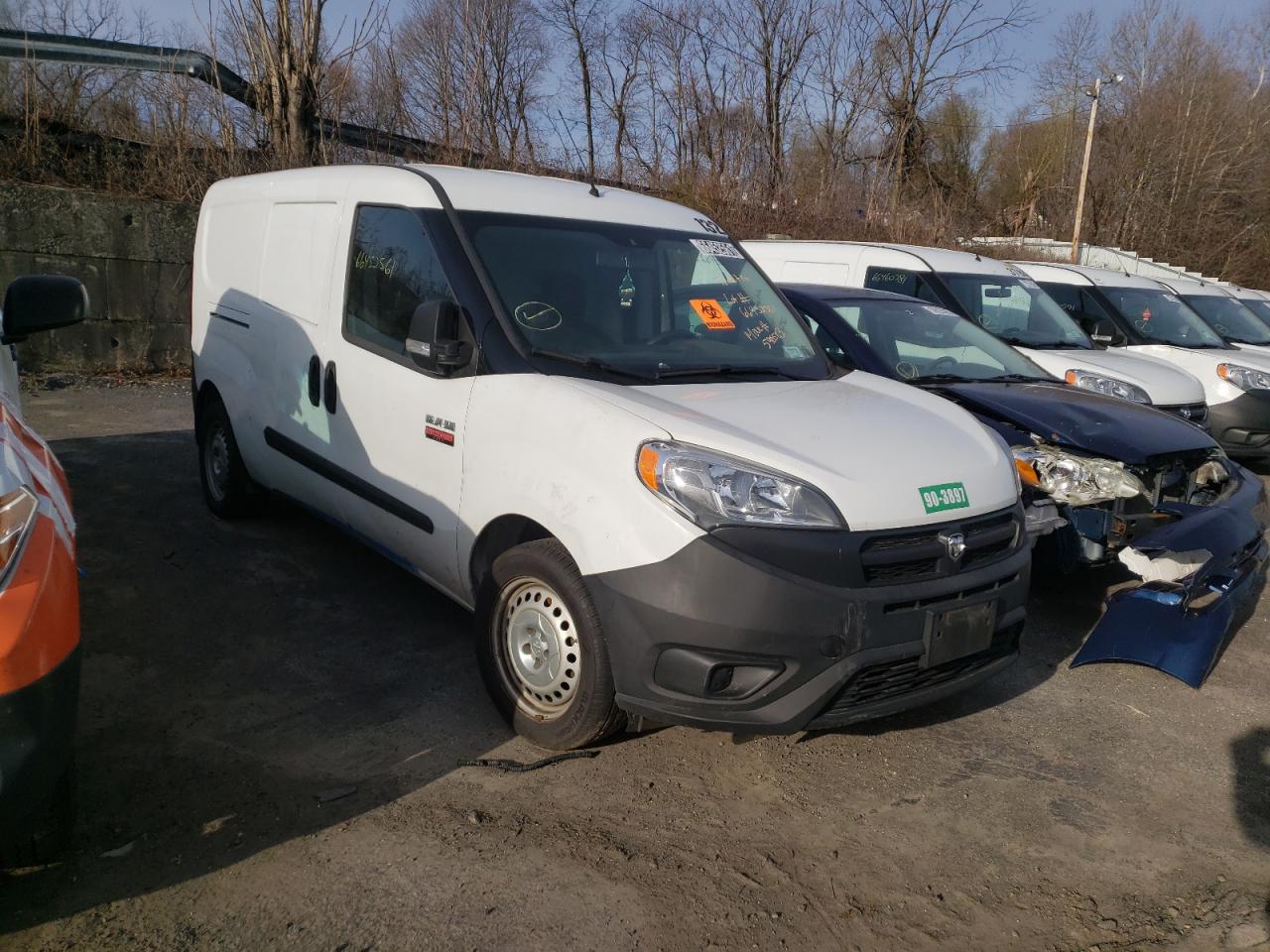 RAM PROMASTER 2017 with VIN ZFBERFAB4H6G64489 - Photo from auction