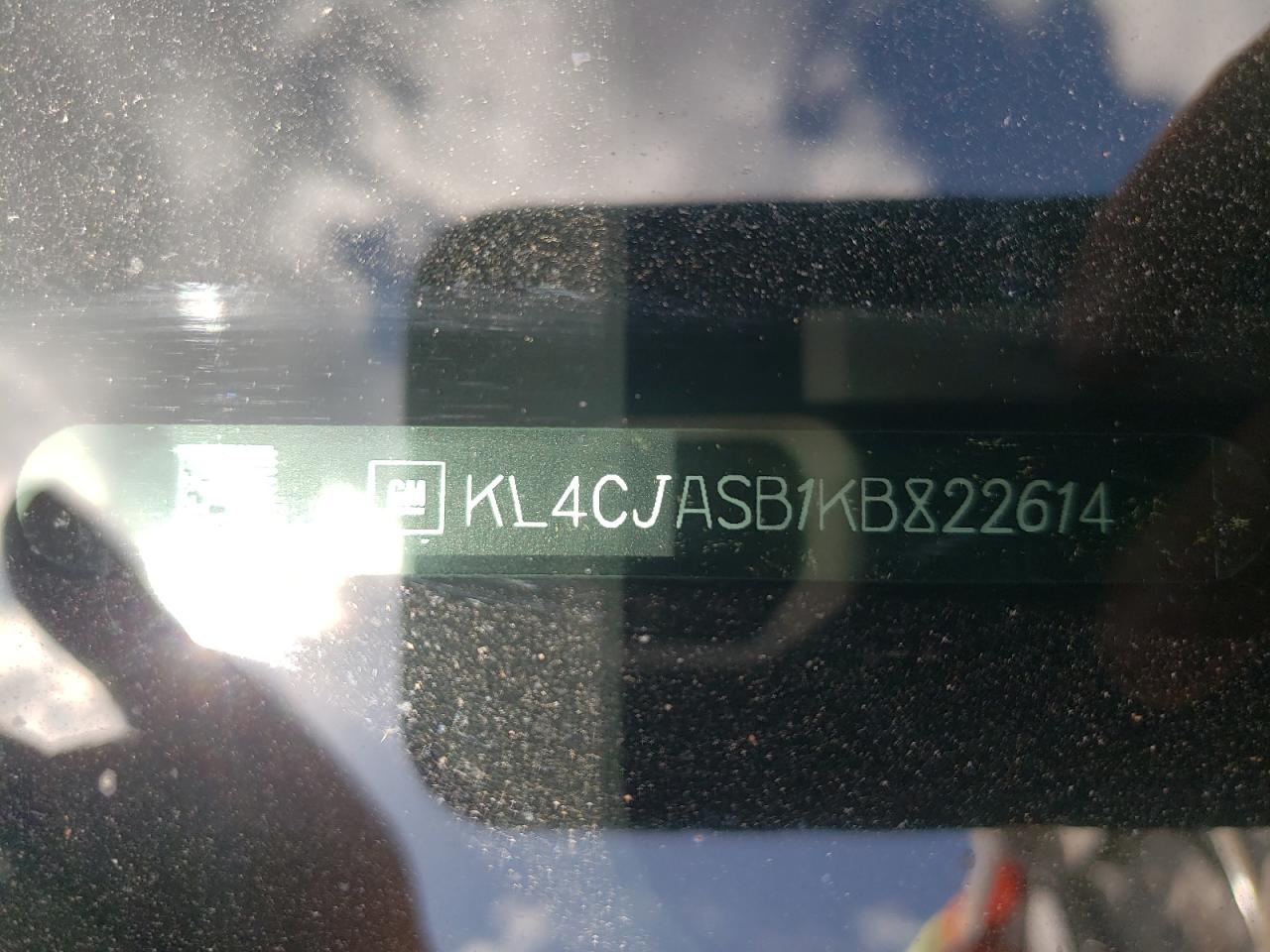 Photo 10 from auction – 2019 BUICK ENCORE PRE with VIN KL4CJASB1KB822614
