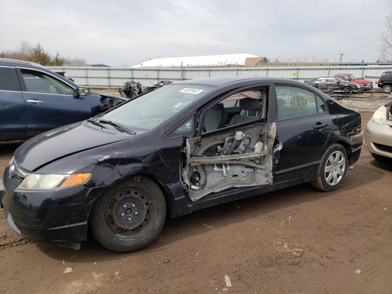 Photo 9 from auction – 2008 HONDA CIVIC LX with VIN 1HGFA16598L016743
