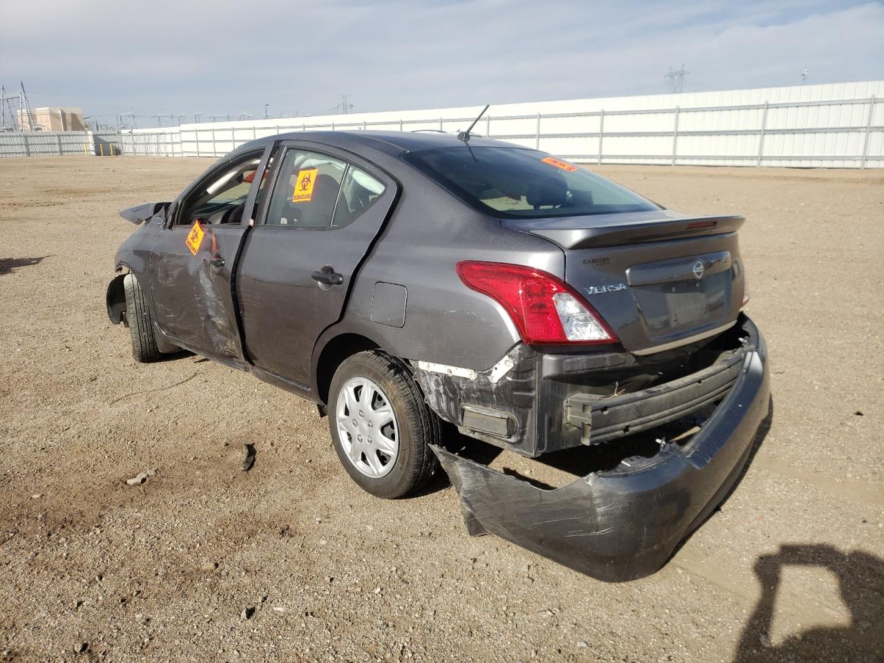 Photo 3 from auction – 2017 NISSAN VERSA S with VIN 3N1CN7AP3HL869826