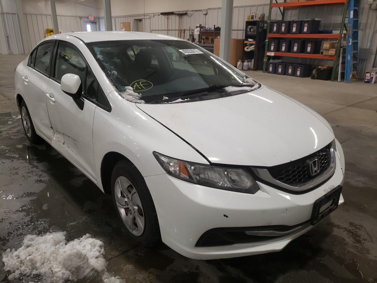 Photo 1 from auction – 2013 HONDA CIVIC LX with VIN 2HGFB2F53DH598090