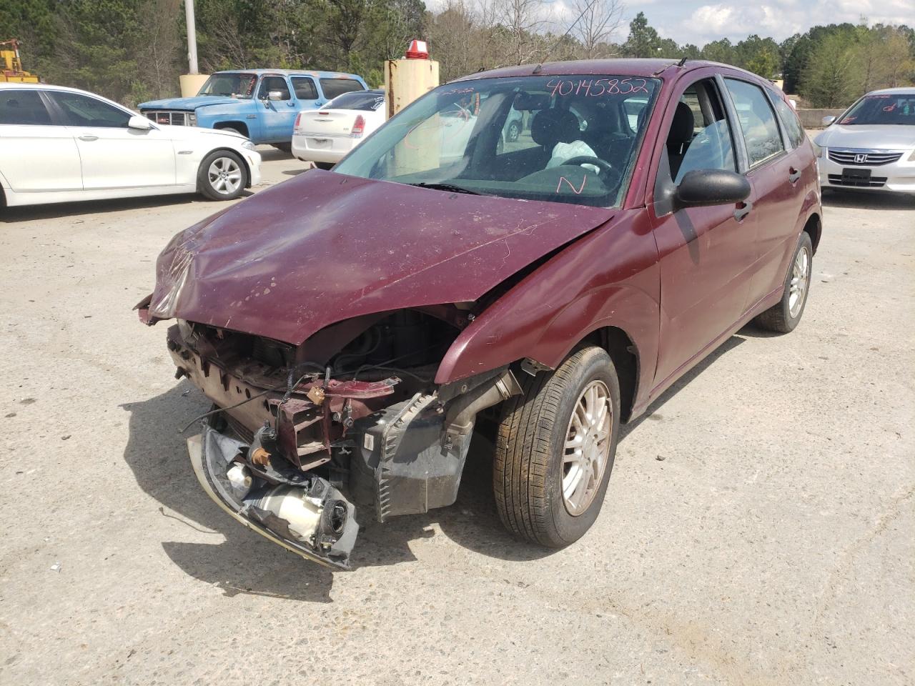 Photo 2 from auction – 2007 FORD FOCUS ZX5 with VIN 1FAHP37N37W196837