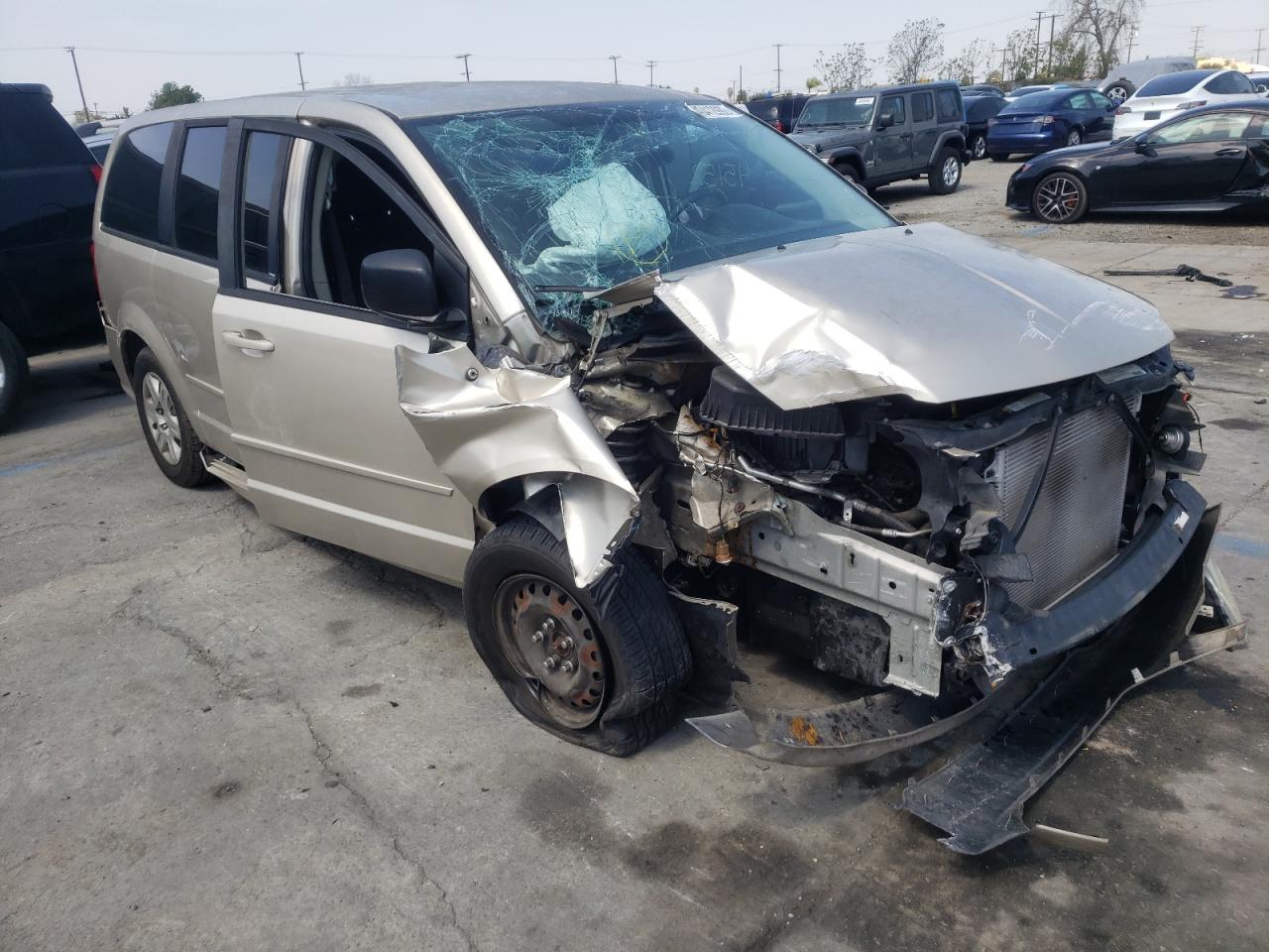 DODGE GRAND CARA 2012 with VIN 2C4RDGBG9CR360053 - Photo from auction