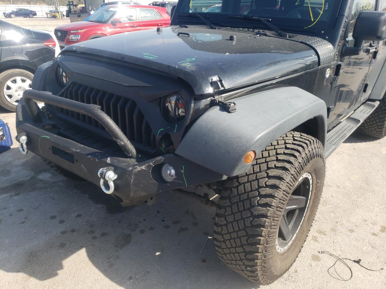 Photo 9 from auction – 2014 JEEP WRANGLER U with VIN 1C4BJWDG4EL289339