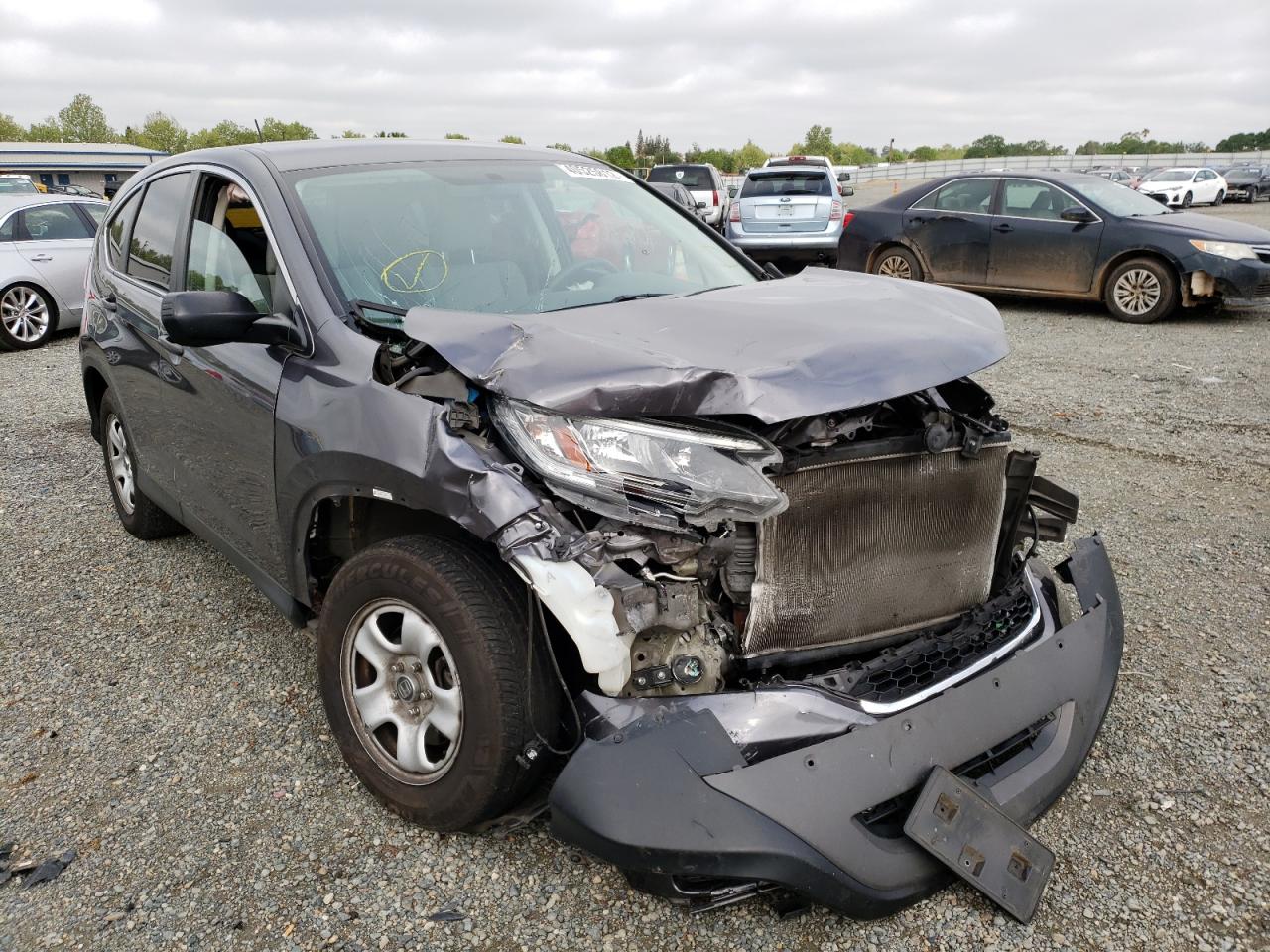 Photo 1 from auction – 2015 HONDA CR-V LX with VIN 5J6RM4H31FL112731