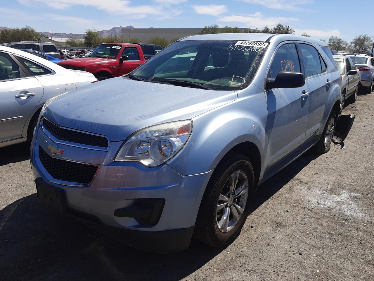 Photo 2 from auction – 2014 CHEVROLET EQUINOX LS with VIN 2GNALAEK3E6184691